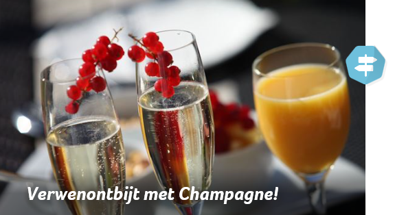 VERWENTONTBIJT MET CHAMPAGNE!